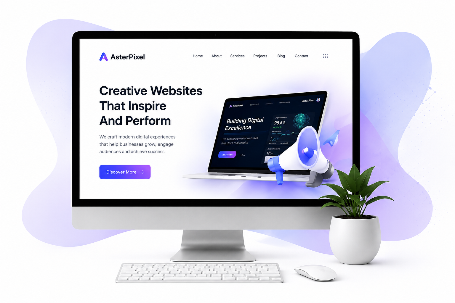 AsterPixel Creative Website